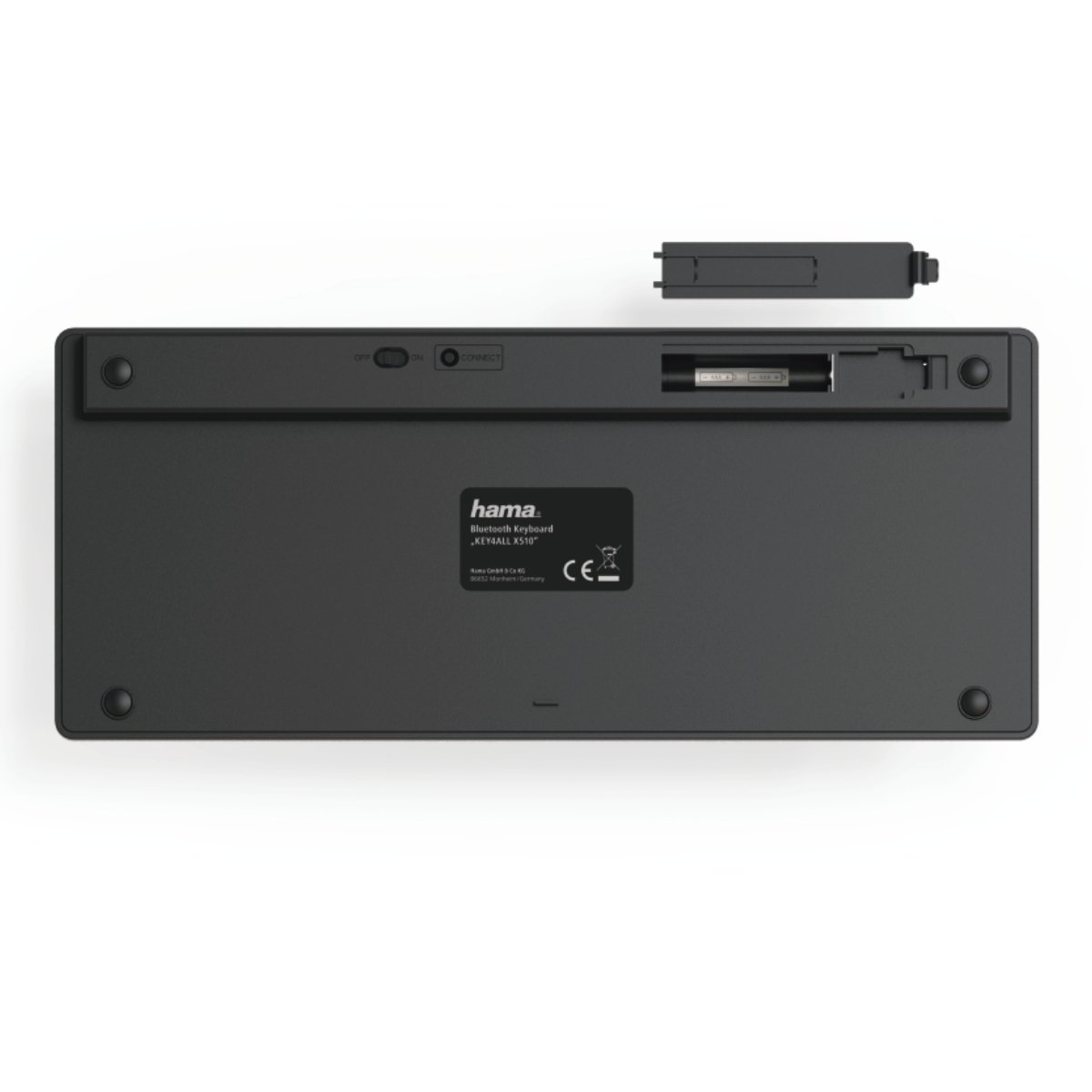 Tastatură fără fir Hama KEY4ALL X300, Black în Moldova - xstore.md photo 3