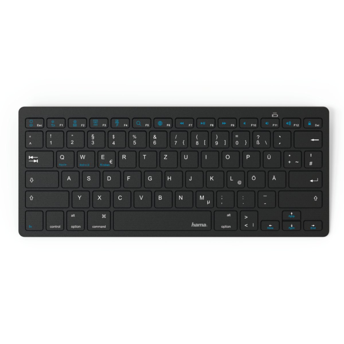 Tastatură fără fir Hama KEY4ALL X300, Black în Moldova - xstore.md photo
