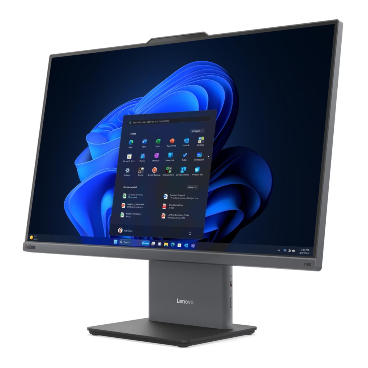 All-in-One PC Lenovo ThinkCentre neo 55a Gen 6 (13F9001XGW) - xstore.md photo 2