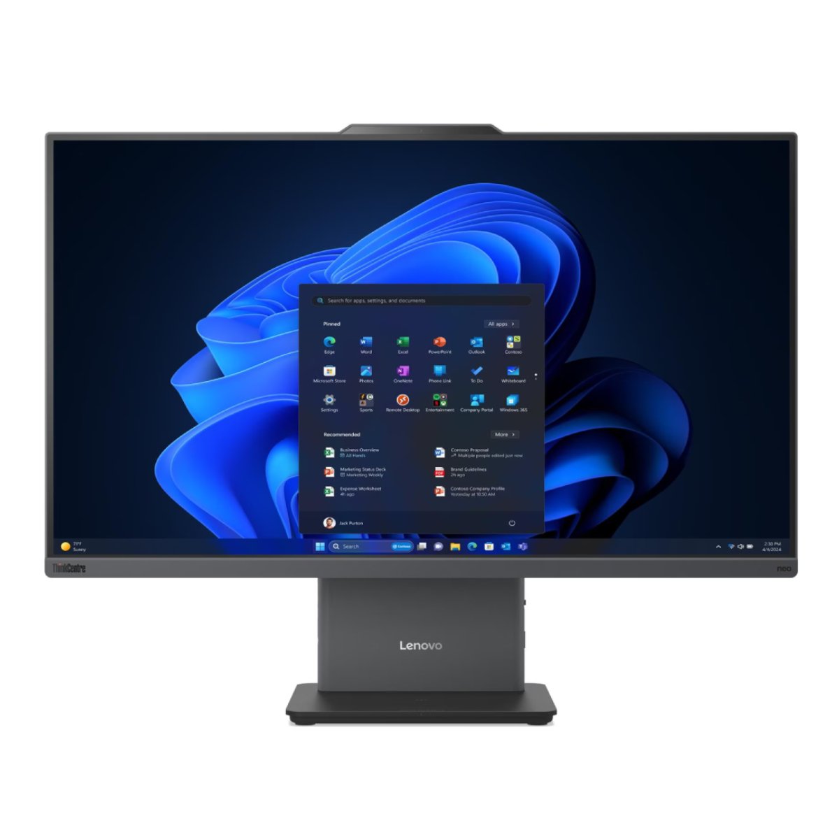 All-in-One PC Lenovo ThinkCentre neo 55a Gen 6 (13F90020GW) - xstore.md photo