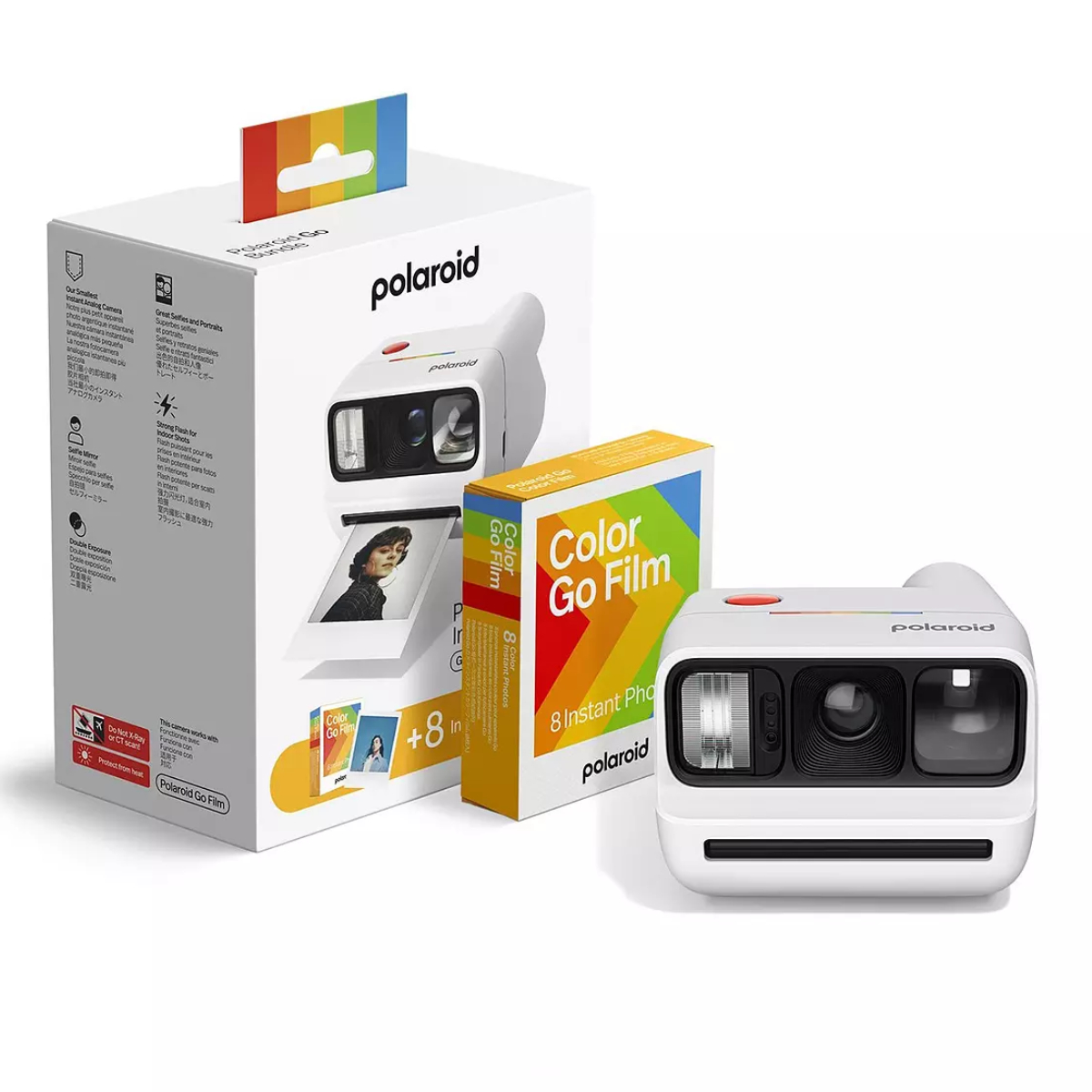 Aparat foto instant Polaroid Go Gen 3 & Color Film Bundle - xstore.md photo