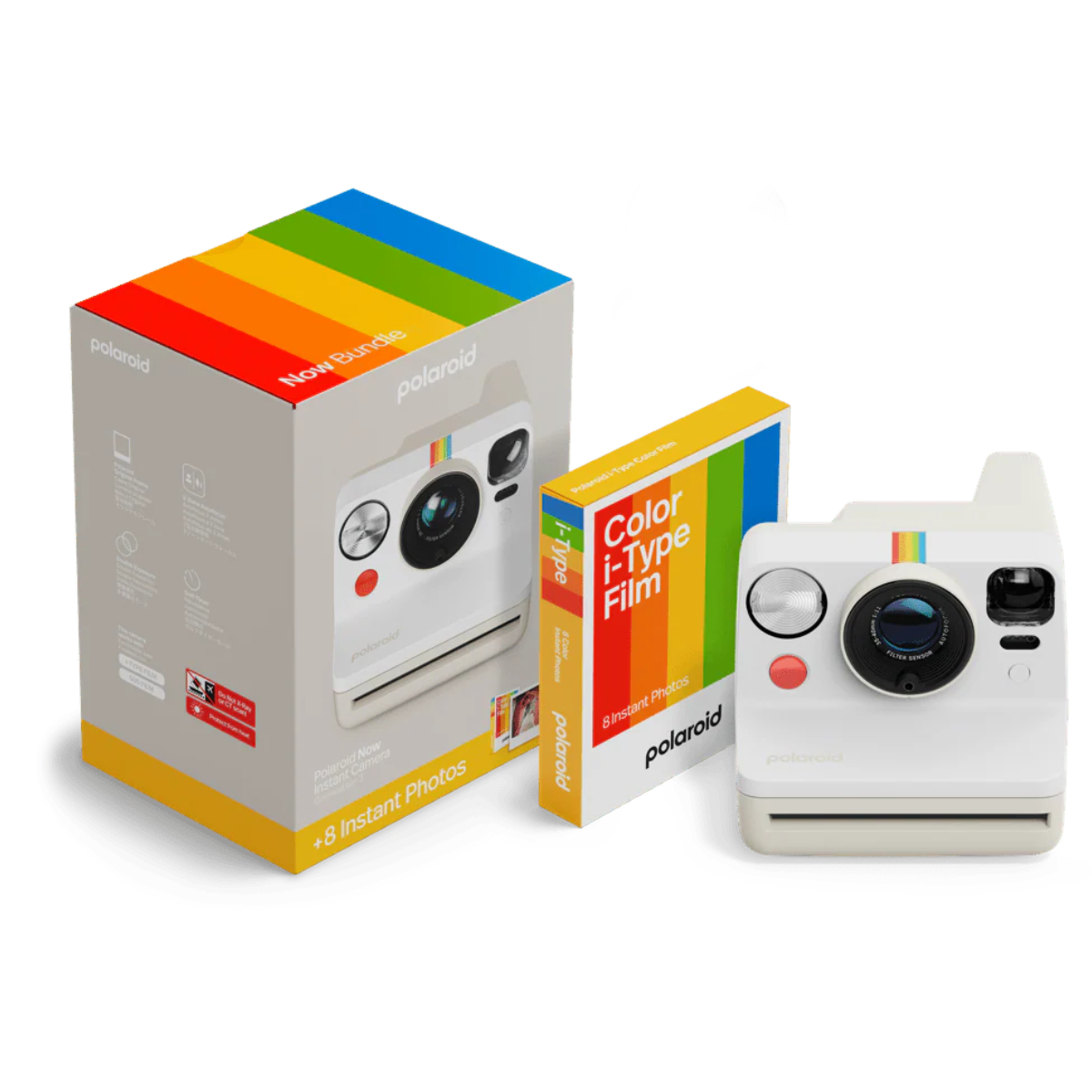 Aparat foto instant Polaroid Now Gen 3 & Color Film Bundle - xstore.md photo