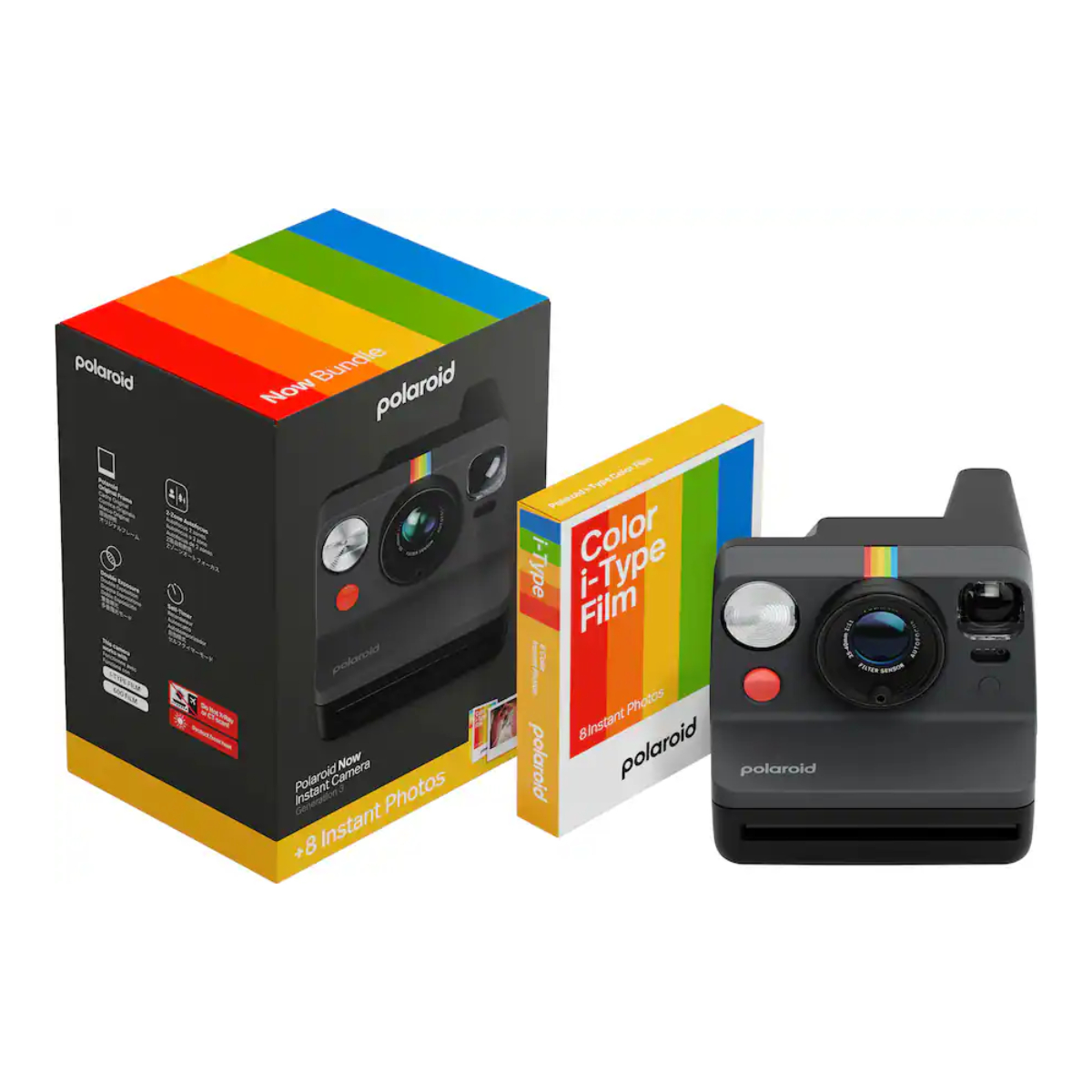 Aparat foto instant Polaroid Now Gen 3 & Color Film Bundle - xstore.md photo