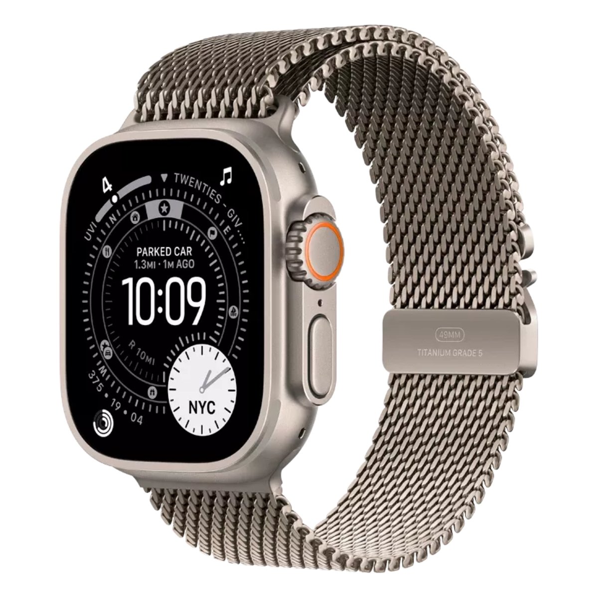 Apple Watch Ultra 3 (MF0E4QI/A), Natural Titanium - xstore.md photo