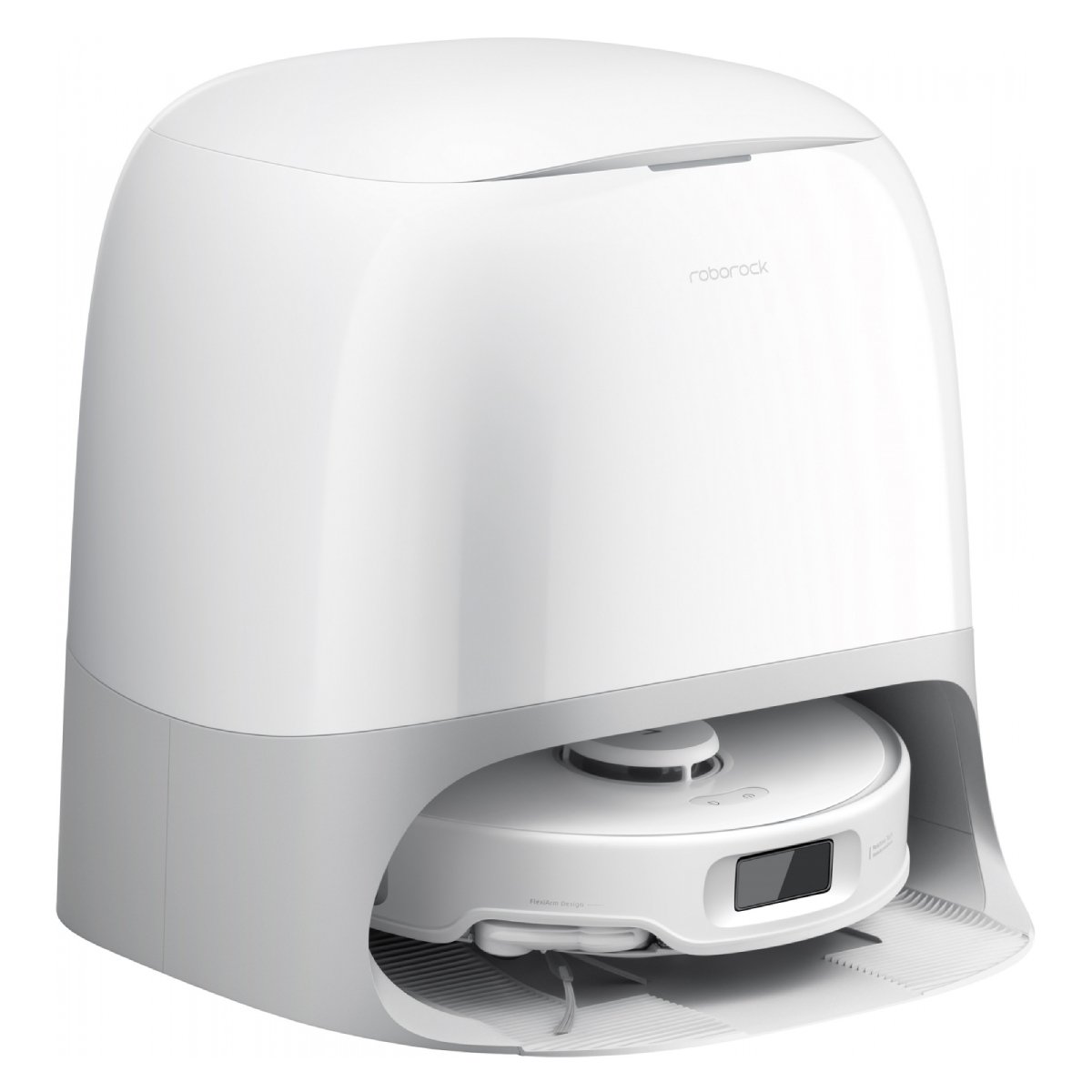 Aspirator robot Roborock Q Revo Curv 5A1, White în Moldova - xstore.md photo 2