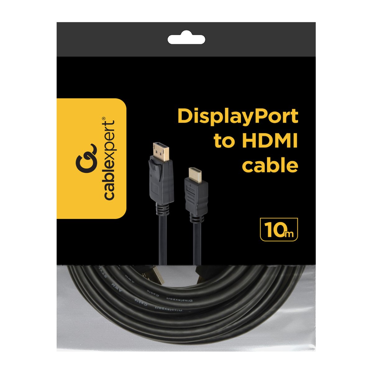 Видеокабель Cablexpert CC-DP-HDMI-10M в Молдове - xstore.md photo 0
