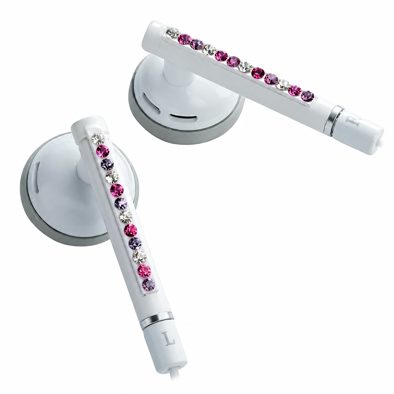 Căști ELECOM WAND Gem Drops, White în Moldova - xstore.md photo