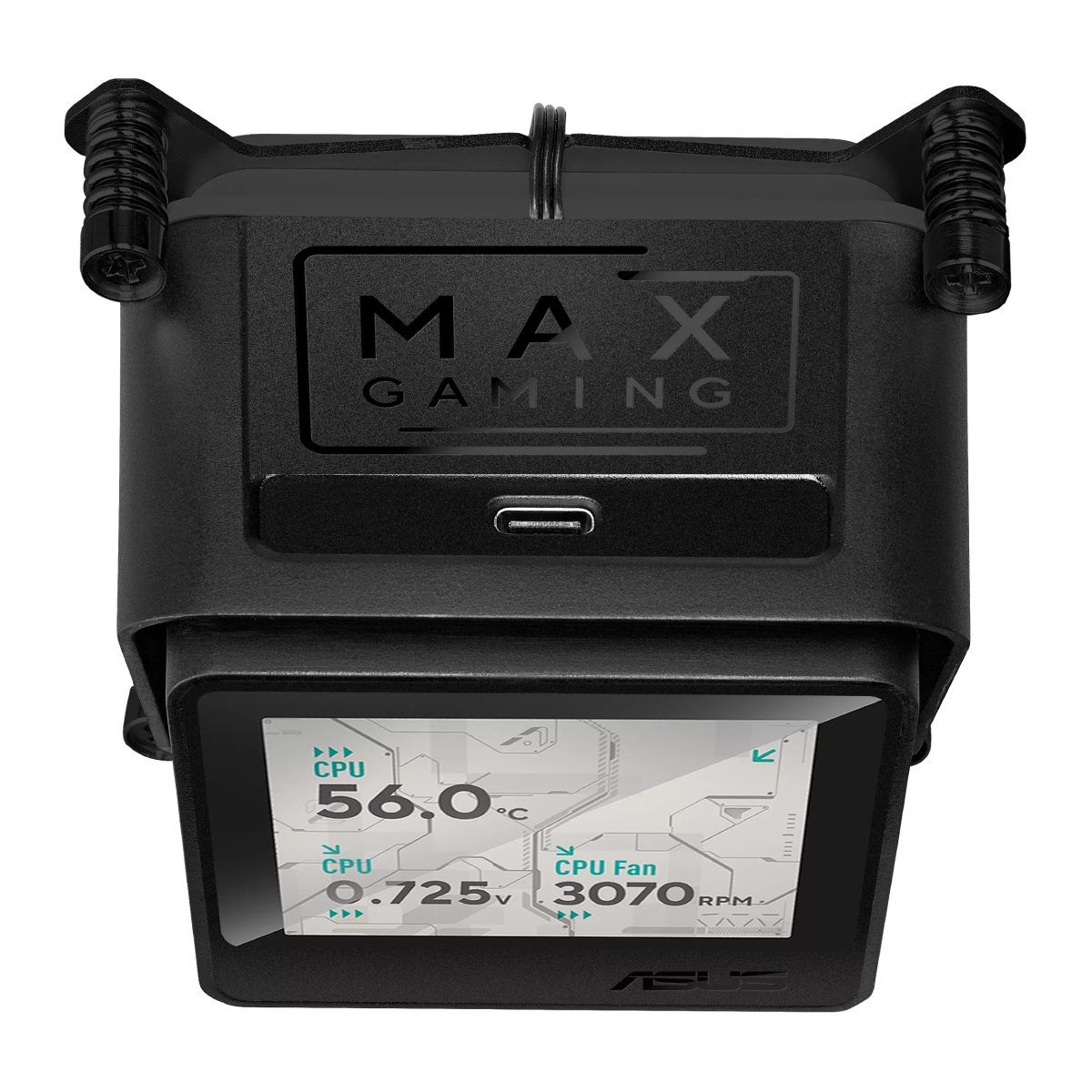 Cooler ASUS MAX GAMING LC 360 ARGB LCD, Black în Moldova - xstore.md photo 3