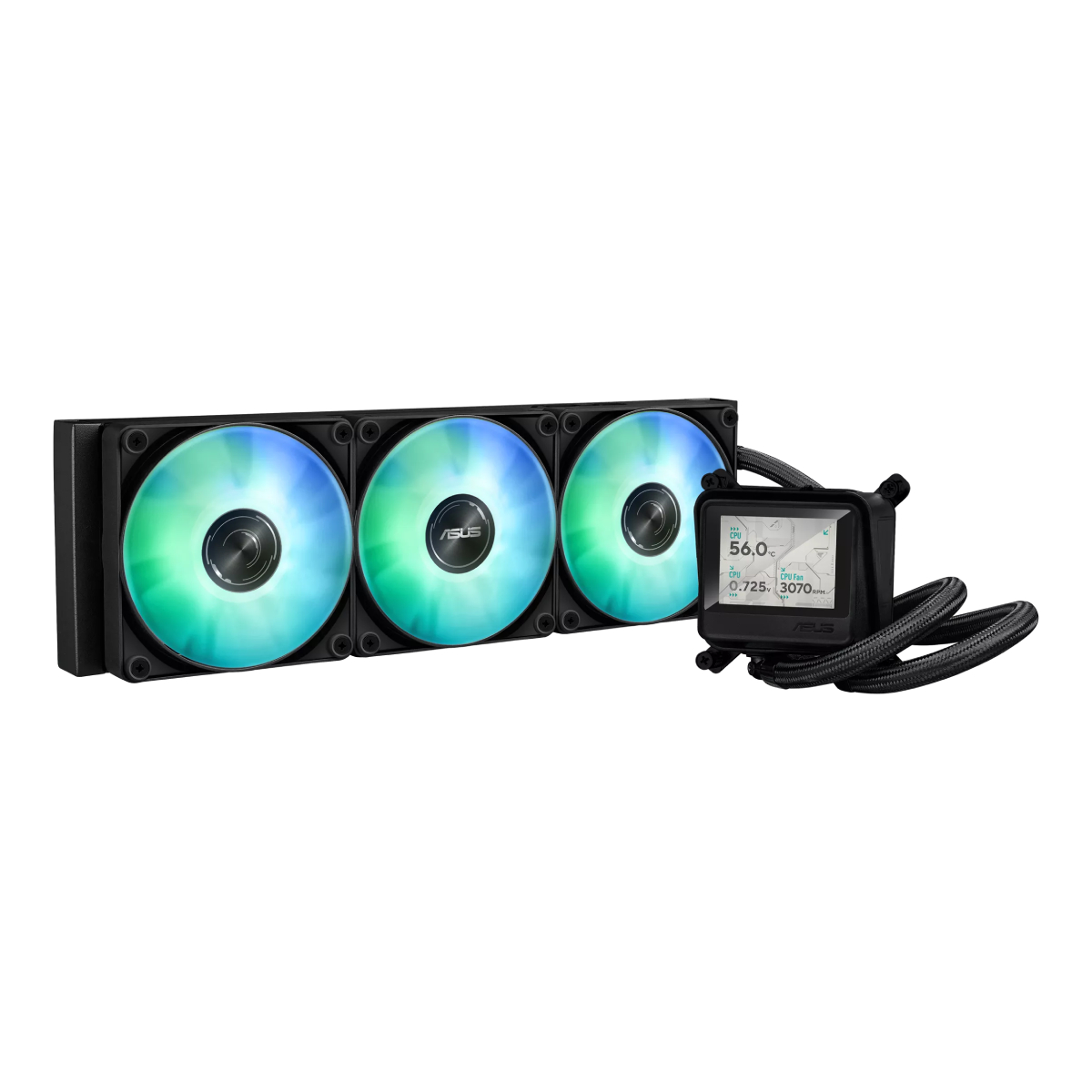 Cooler ASUS MAX GAMING LC 360 ARGB LCD, Black în Moldova - xstore.md photo 0
