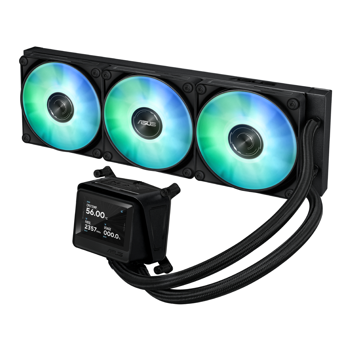 Cooler ASUS MAX GAMING LC 360 ARGB LCD, Black în Moldova - xstore.md photo 1