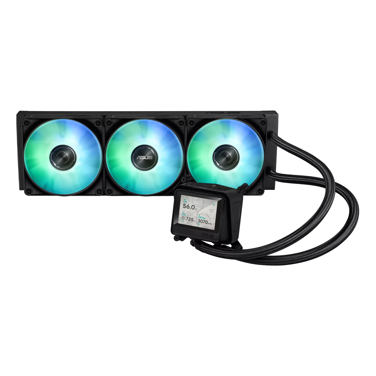 Cooler ASUS MAX GAMING LC 360 ARGB LCD, Black în Moldova - xstore.md photo