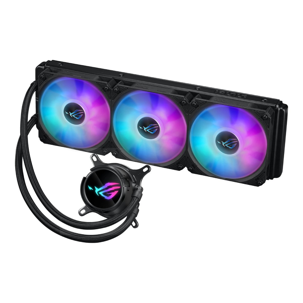 Cooler ASUS ROG STRIX LC III 360 ARGB, Black în Moldova - xstore.md photo 1