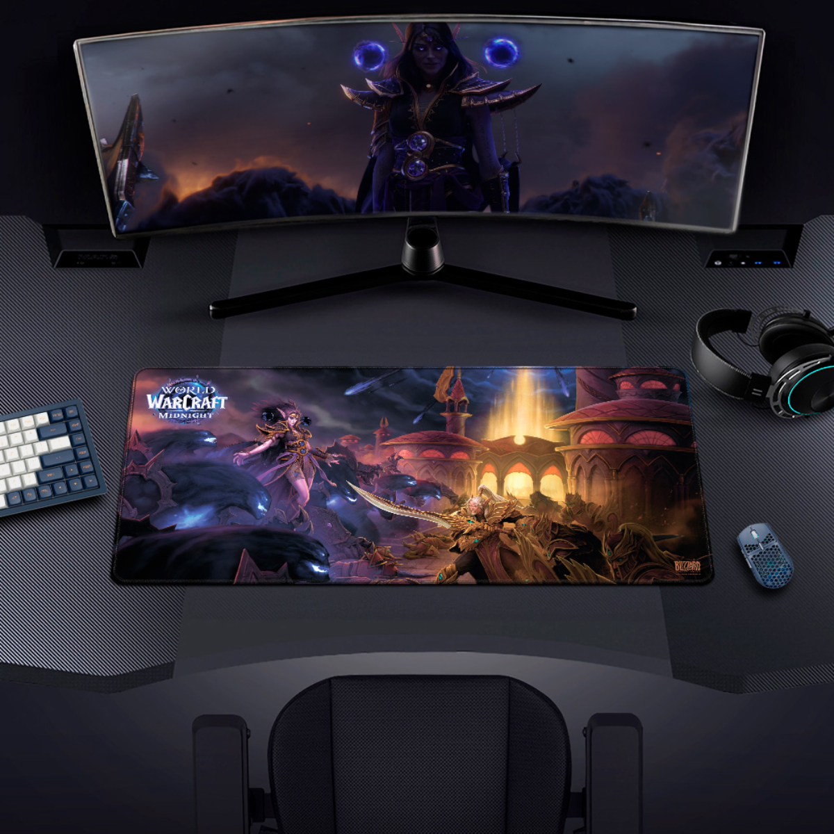 Covoraș pentru mouse World Of Warcraft: Midnight Xalatath Key Art XL, Multicolor în Moldova - xstore.md photo 0
