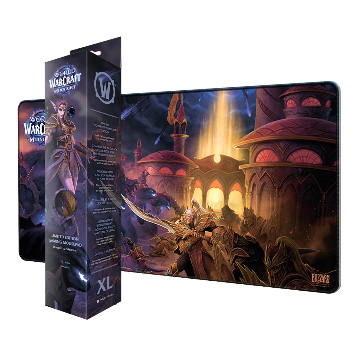 Covoraș pentru mouse World Of Warcraft: Midnight Xalatath Key Art XL, Multicolor în Moldova - xstore.md photo 1