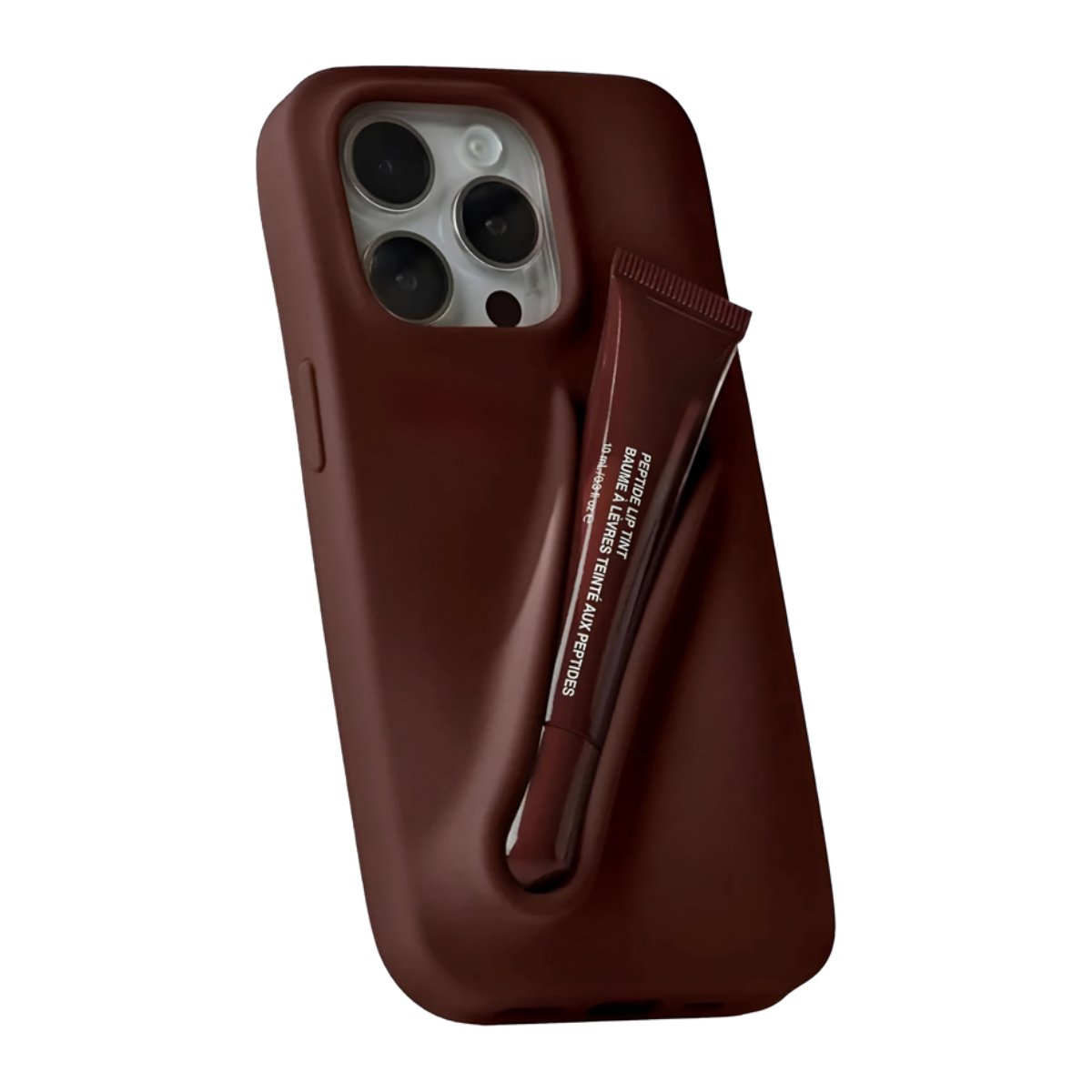 Husă Rhode Lip Tint Apple iPhone 16, Brown - xstore.md photo 0