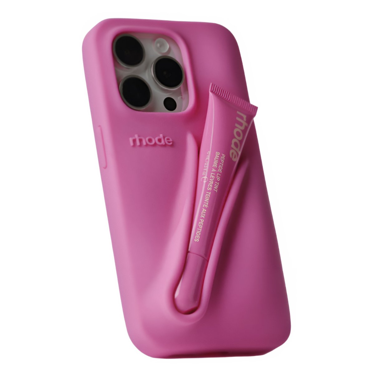 Husă Rhode Lip Tint Apple iPhone 16, Pink - xstore.md photo 0