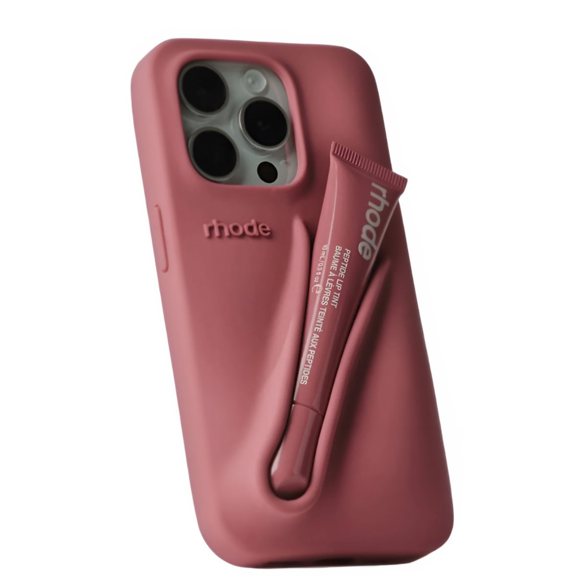 Husă Rhode Lip Tint Apple iPhone 16, Beige - xstore.md photo 0