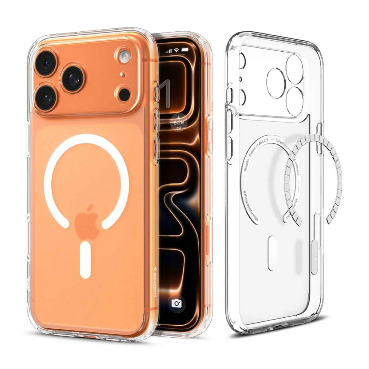 Husă Spigen Ultra Hybrid Magsafe Apple iPhone 17 Pro Max, Transparent - xstore.md photo