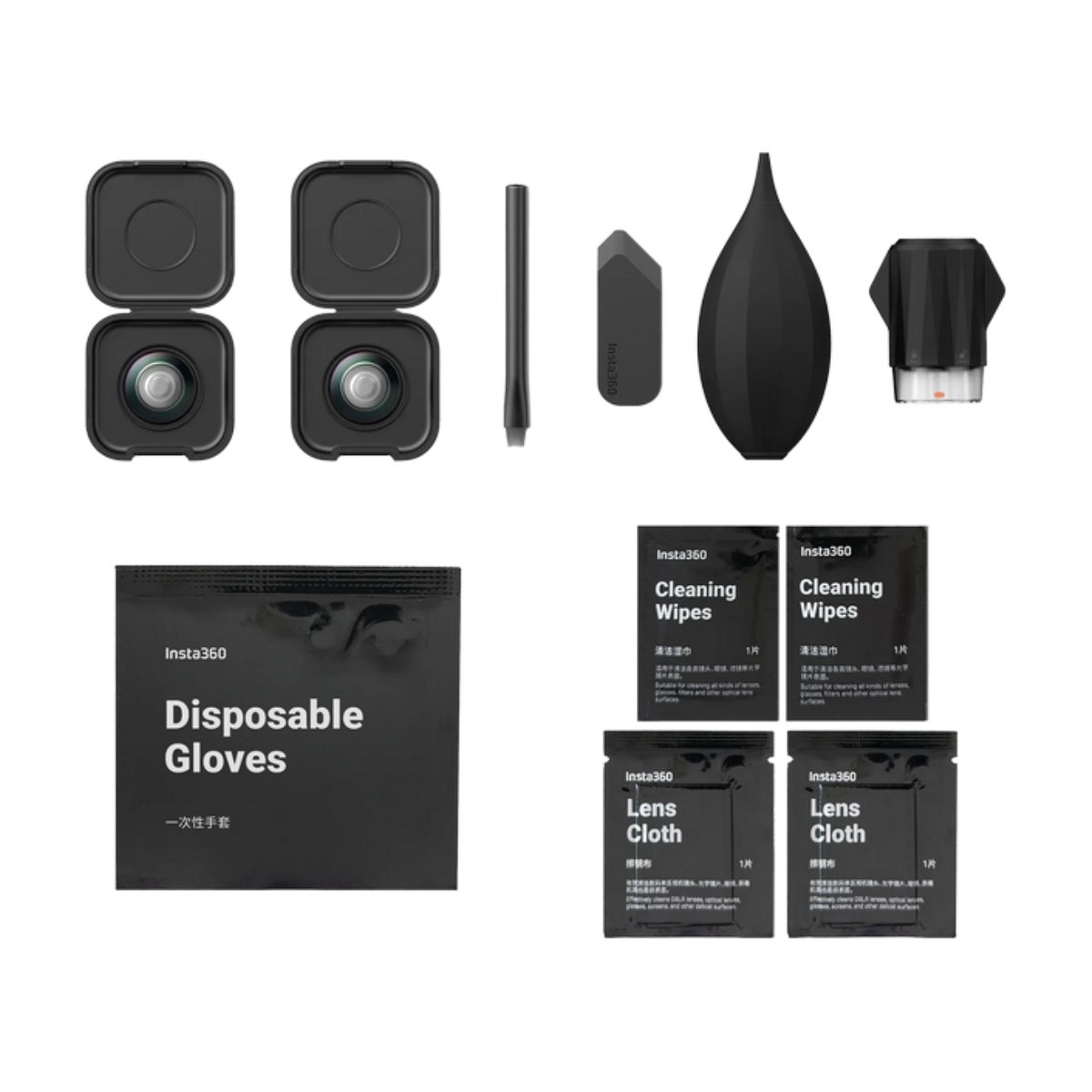 Kit dublu de înlocuire a lentilelor pentru Insta360 X5 - xstore.md photo 0