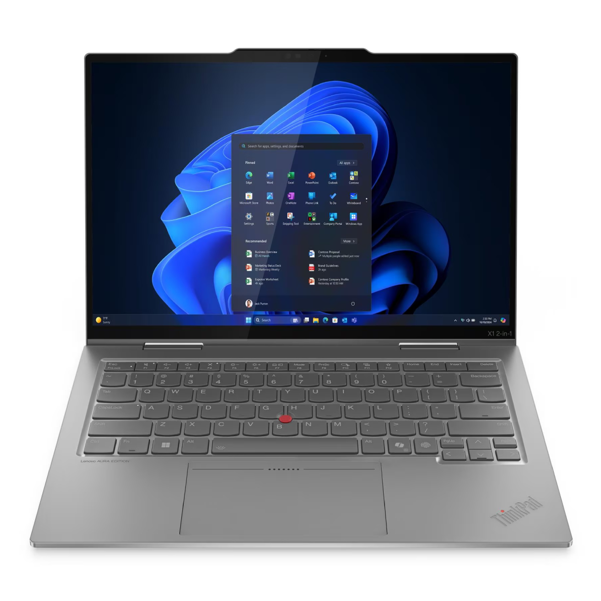 Laptop Lenovo ThinkPad X1 2-in-1 Gen 10 (21NU00KFGX) - xstore.md photo