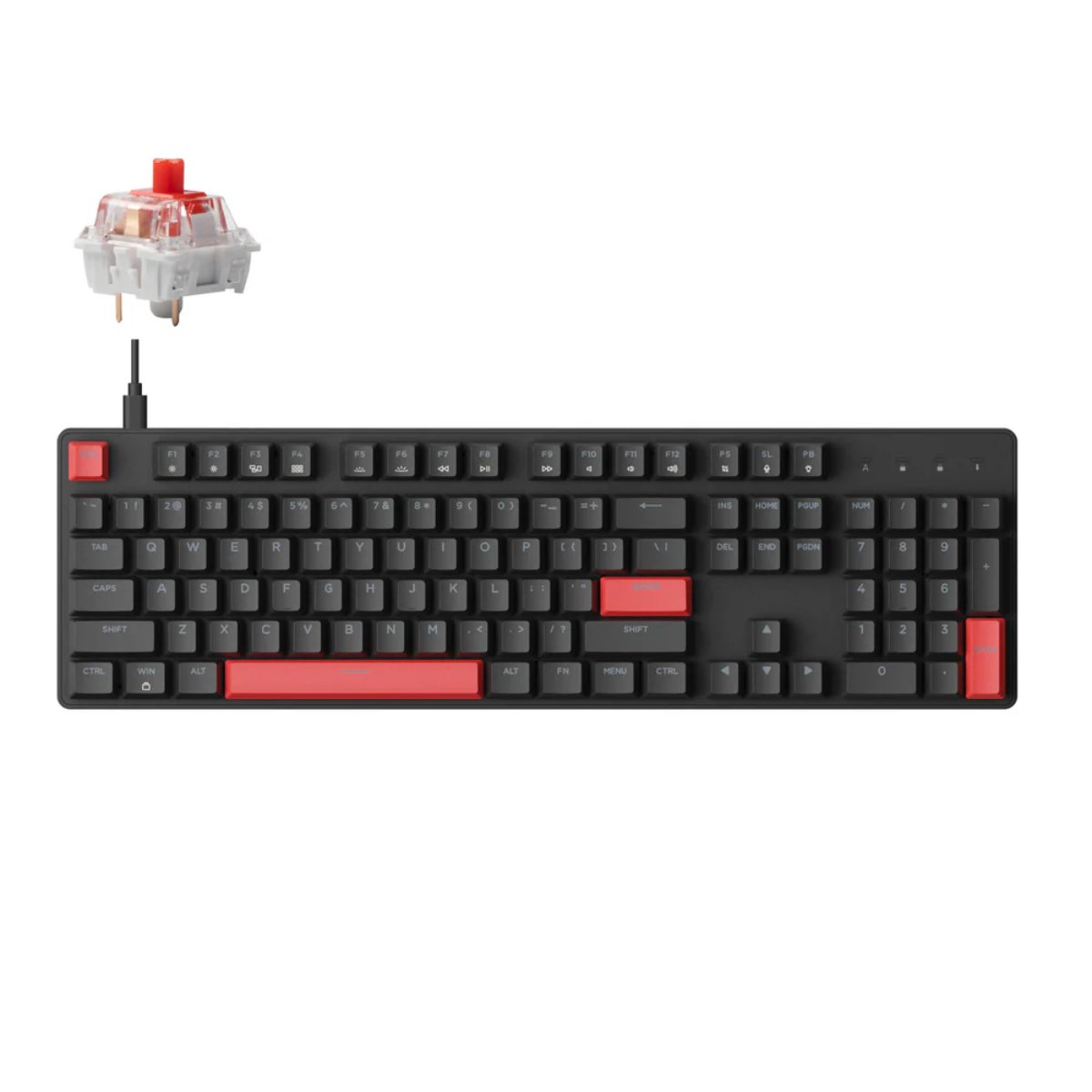 Tastatură Keychron Lemokey X2 QMK, Black - xstore.md photo