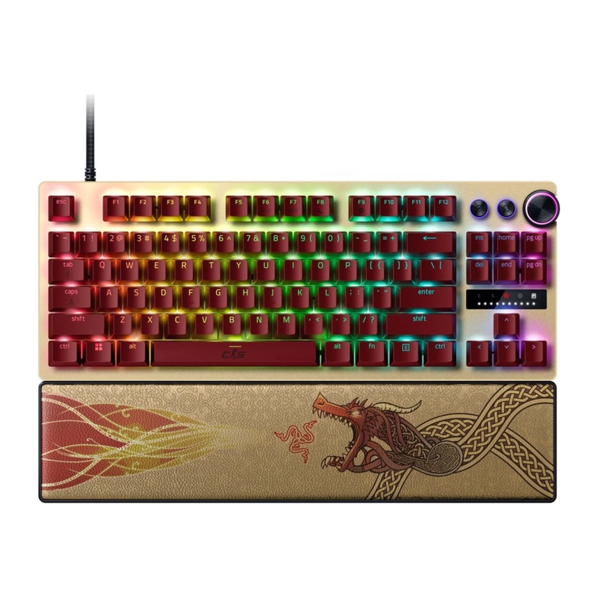 Tastatură Razer Huntsman V3 Pro TKL, Counter-Strike 2 Edition în Moldova - xstore.md photo