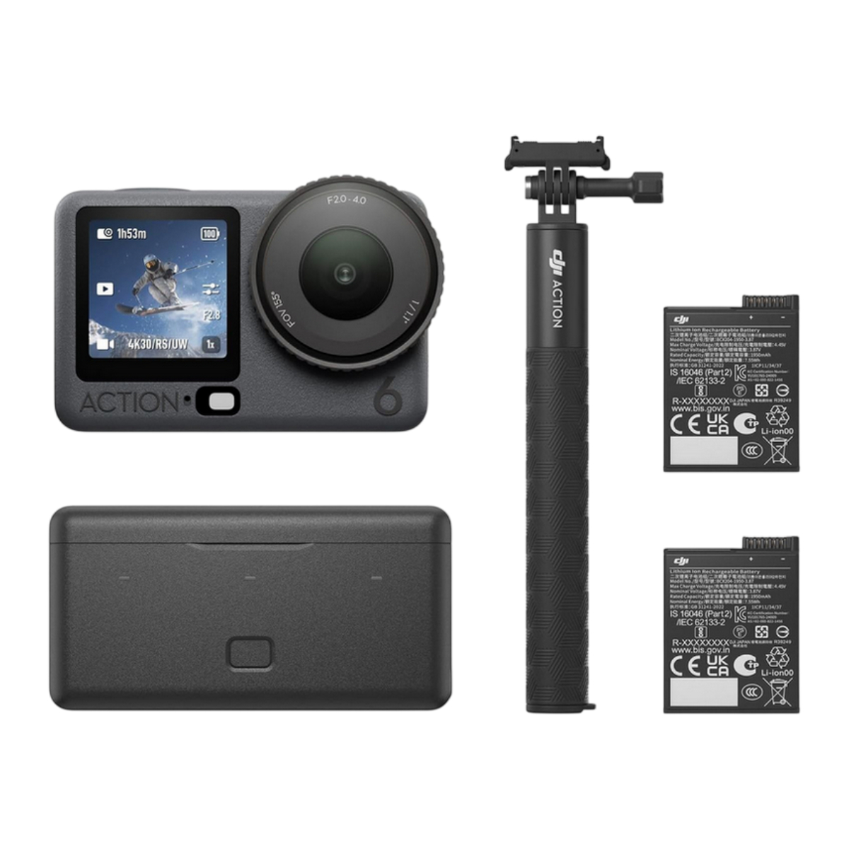 Cameră action DJI Osmo Action 6 Adventure Combo în Moldova - xstore.md photo 3