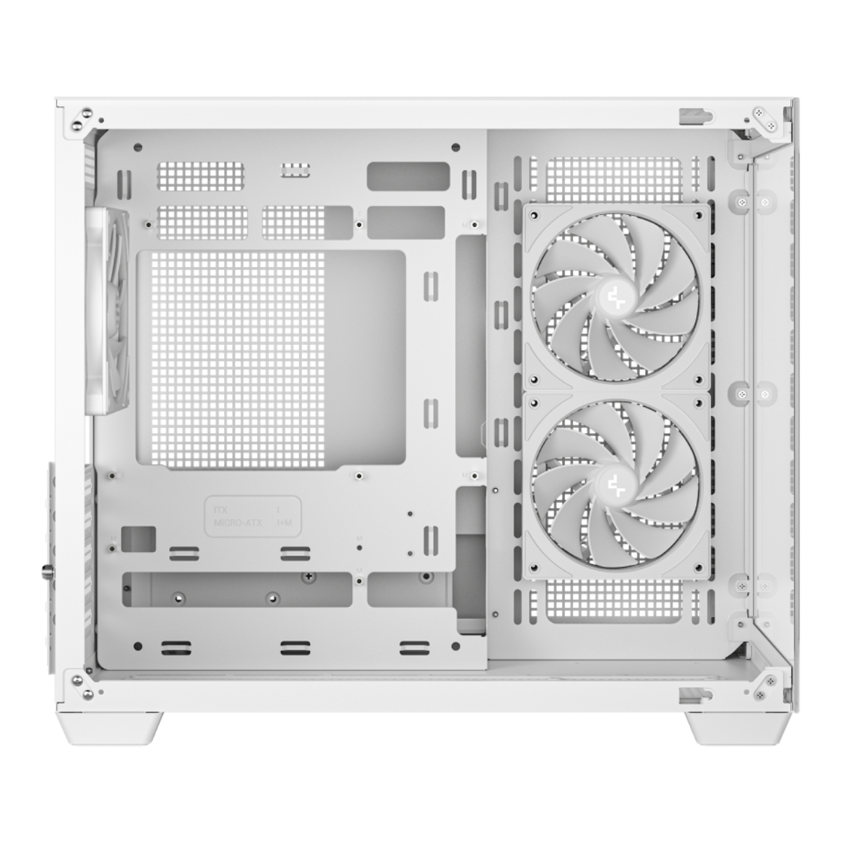 Carcasă DeepCool CG330 3F WH în Moldova - xstore.md photo 4