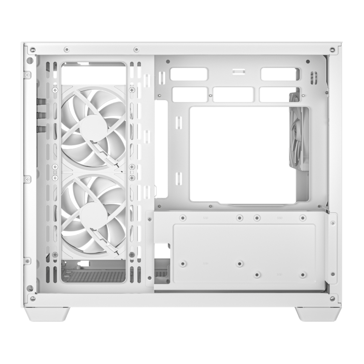Carcasă DeepCool CG330 3F WH în Moldova - xstore.md photo 2
