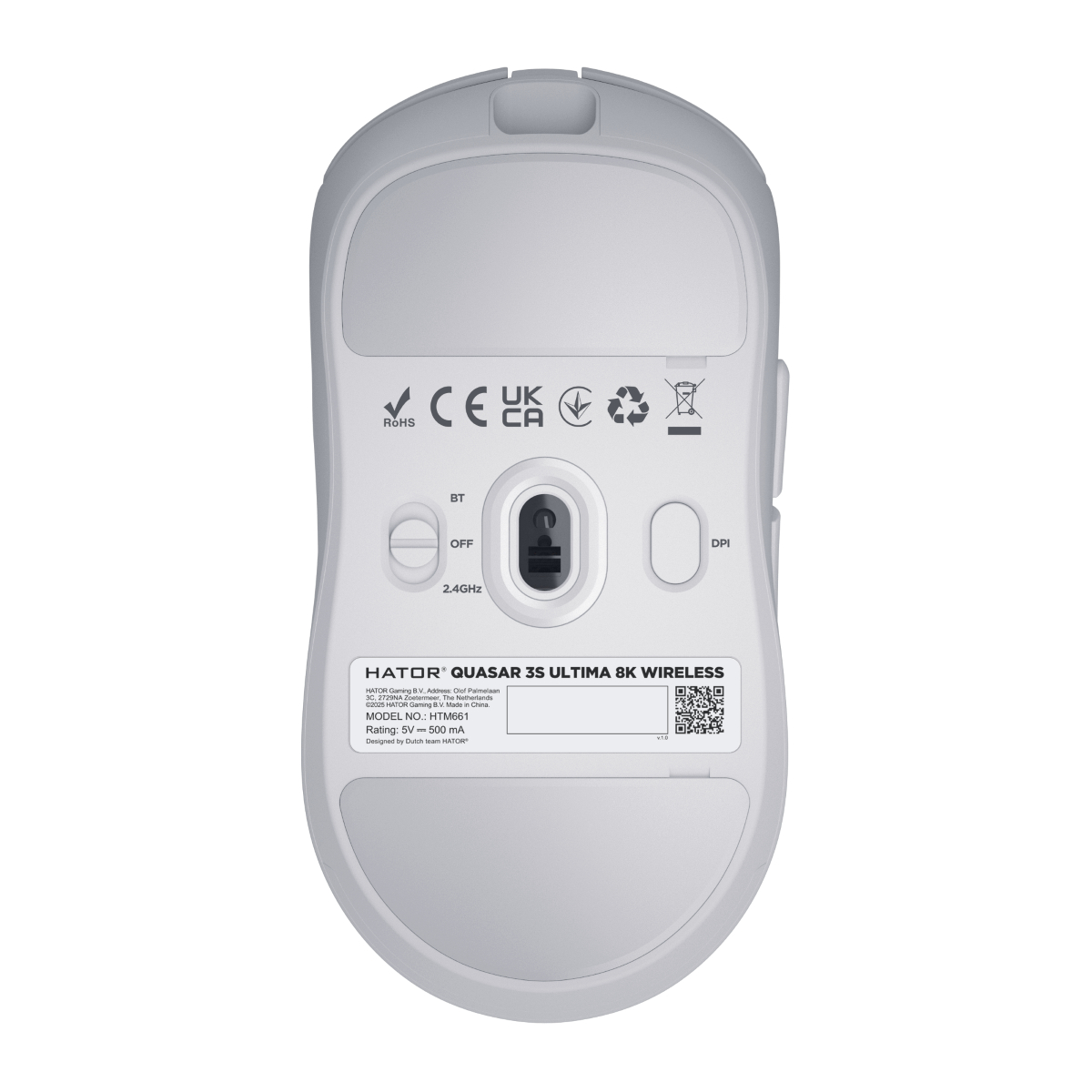 Wireless Mouse HATOR Quasar 3S ULTIMA 8K în Moldova - xstore.md photo 3