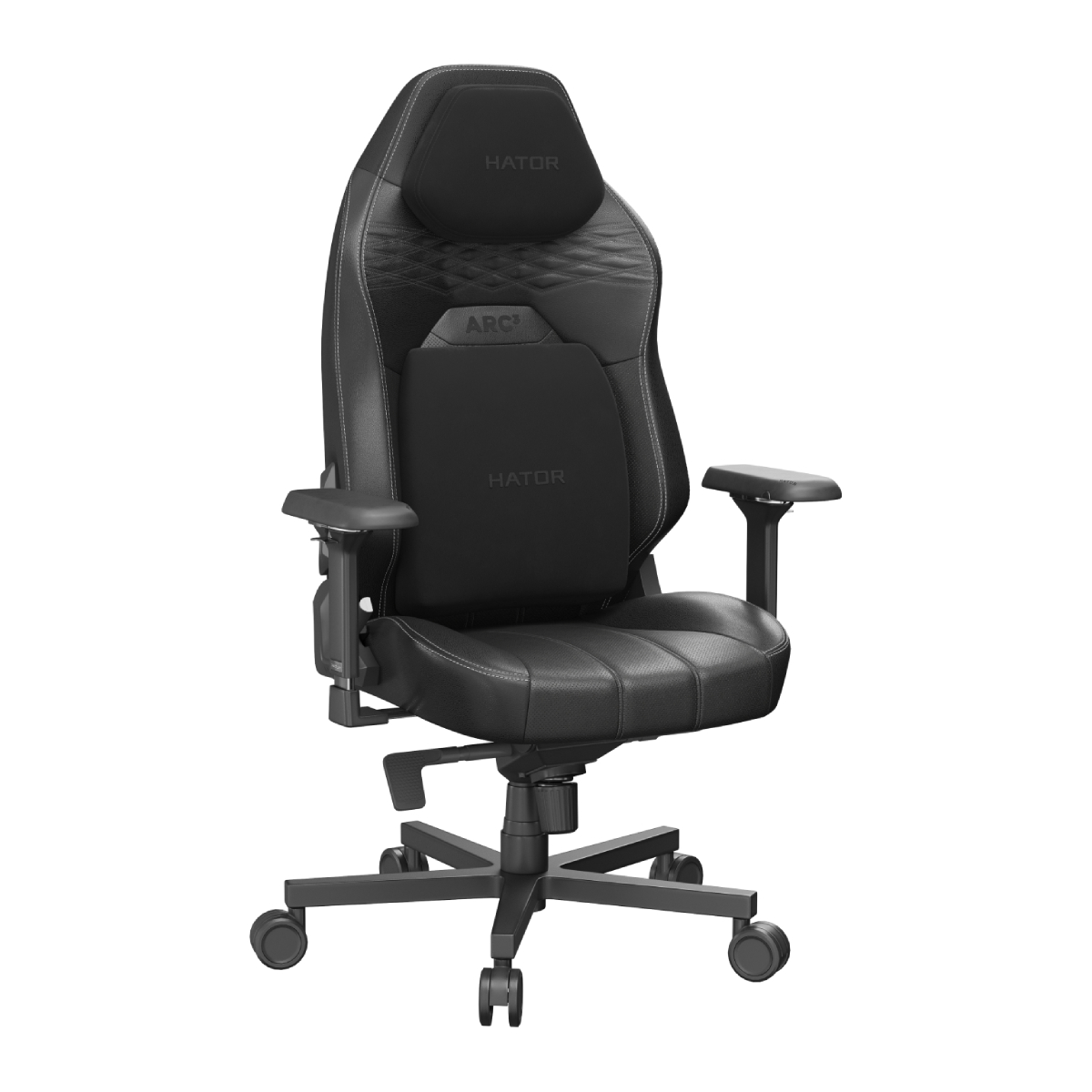 Scaun Gaming HATOR Arc 3 PU L, Black în Moldova - xstore.md photo 0