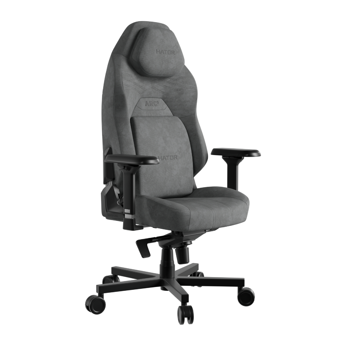 Игровое кресло HATOR Arc 3 S, Velour Grey в Молдове - xstore.md photo 0
