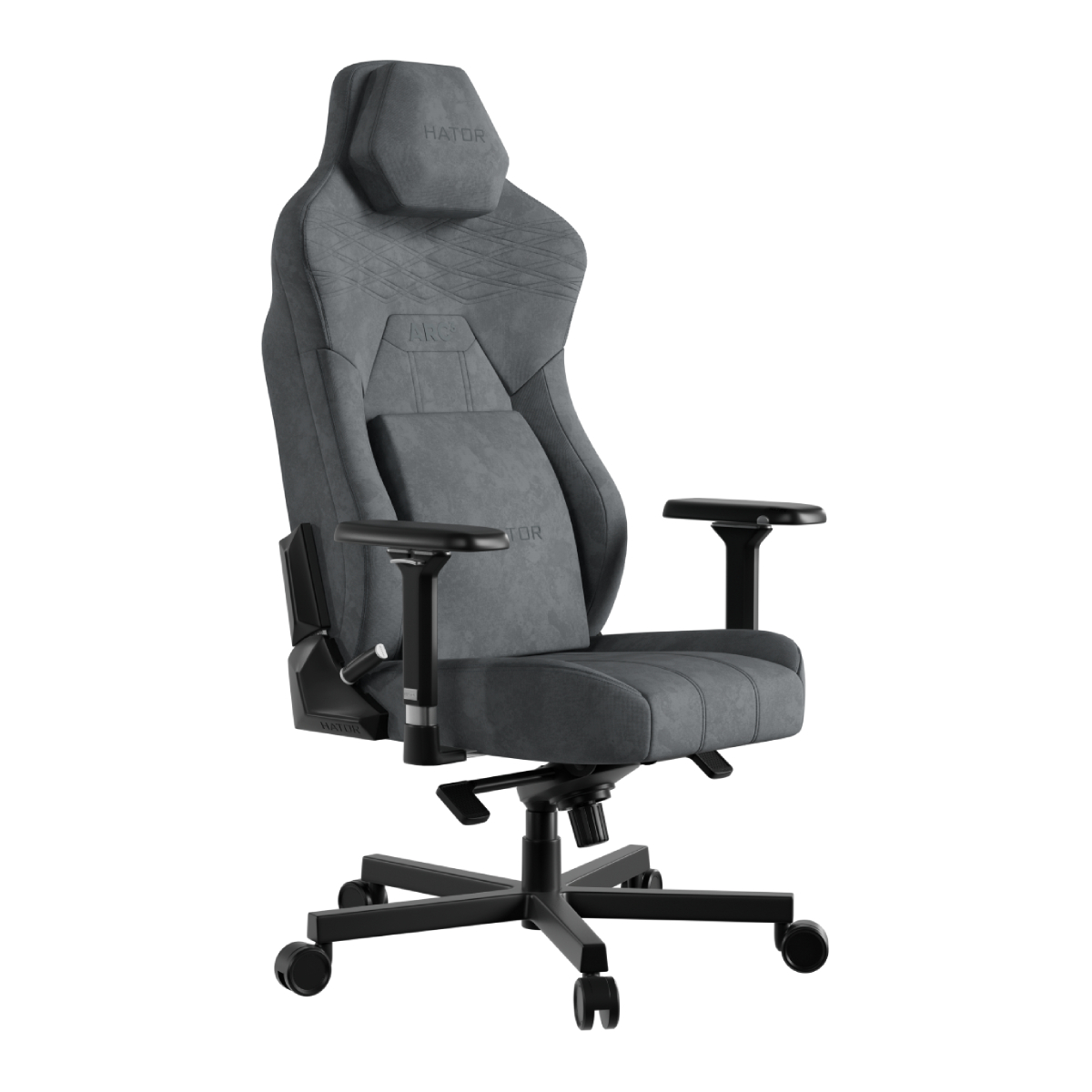 Игровое кресло HATOR Arc 3 XL, Velur Grey в Молдове - xstore.md photo 0
