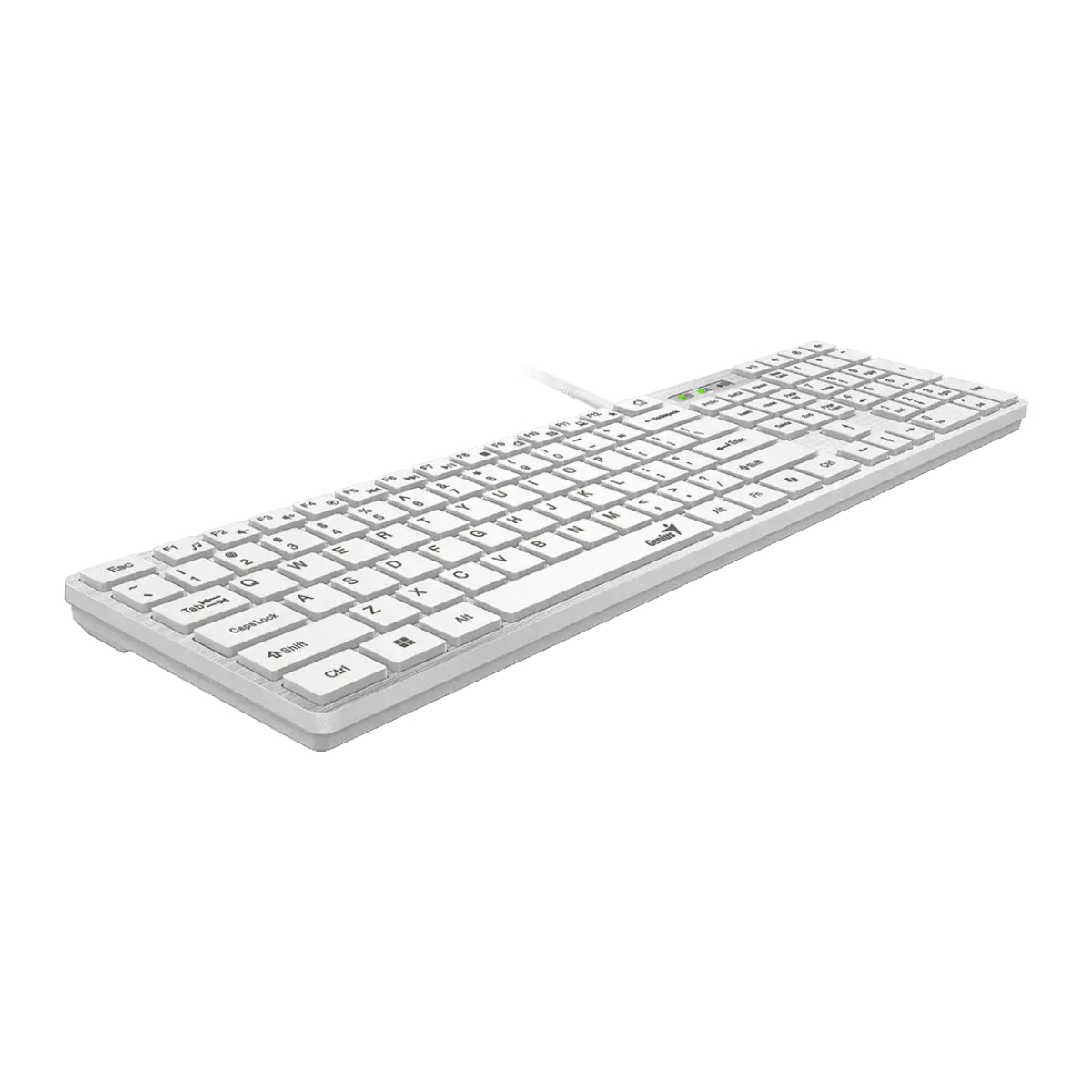 Tastatură Genius SlimStar 126, White în Moldova - xstore.md photo 1