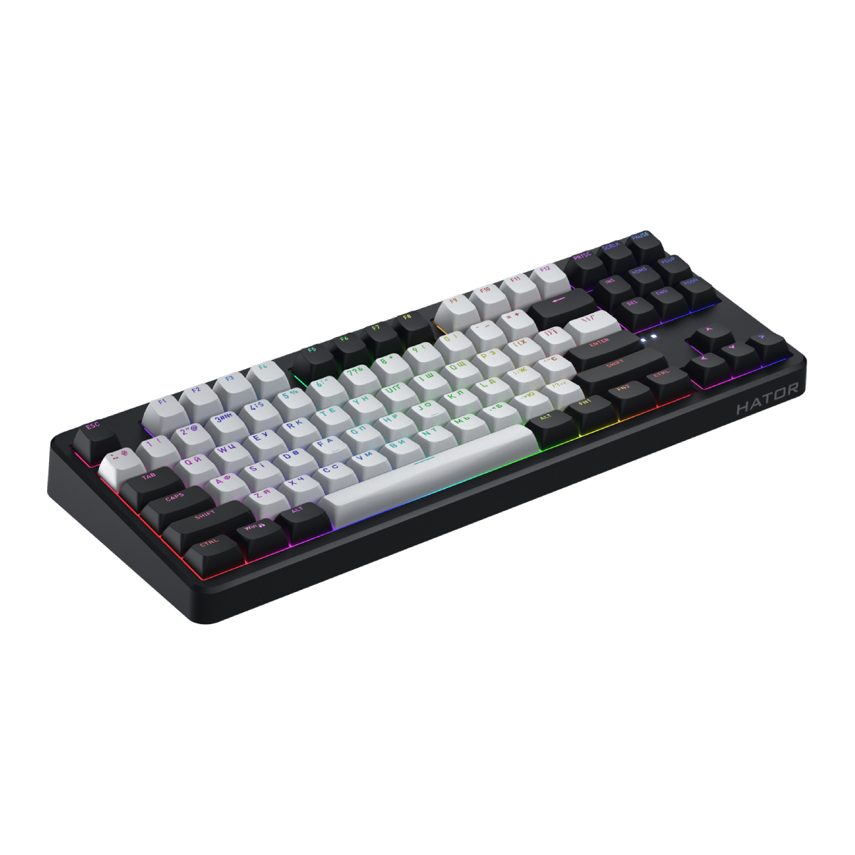 Беспроводная клавиатура HATOR Rockfall 3 TKL, Black - xstore.md photo 0