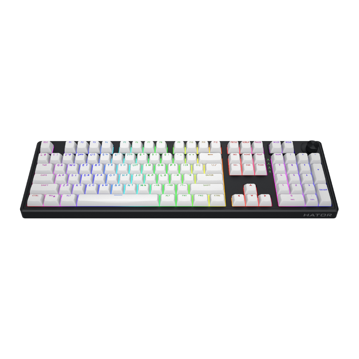 Беспроводная клавиатура HATOR Skyfall 100, Black - xstore.md photo 0