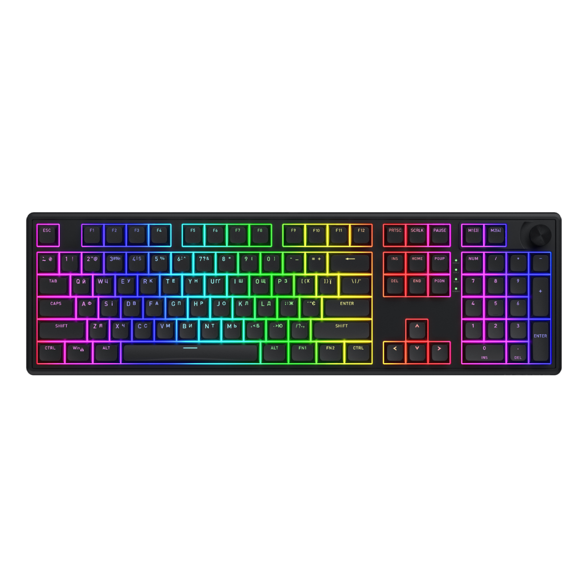 Проводная клавиатура HATOR Skyfall 100, Black - xstore.md photo
