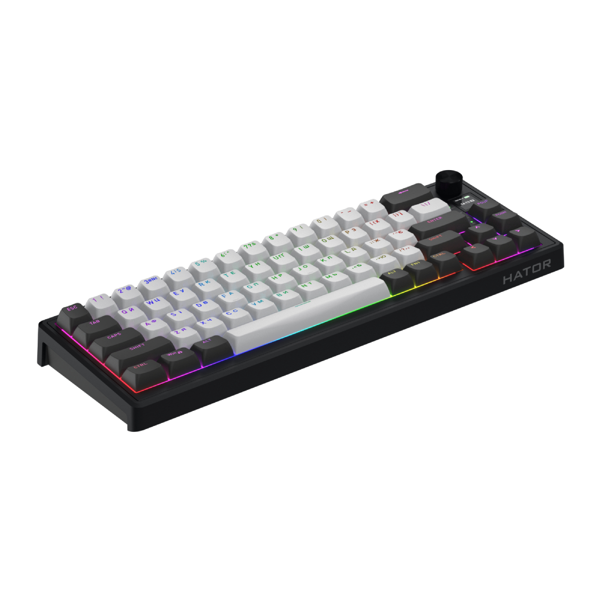 Tastatură fără fir HATOR Skyfall 65 Pro, Black - xstore.md photo 0