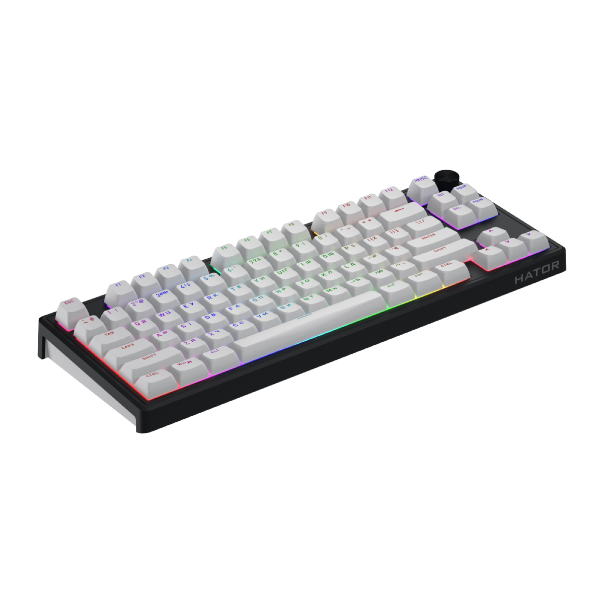 Беспроводная клавиатура HATOR Skyfall 80, Black - xstore.md photo 0