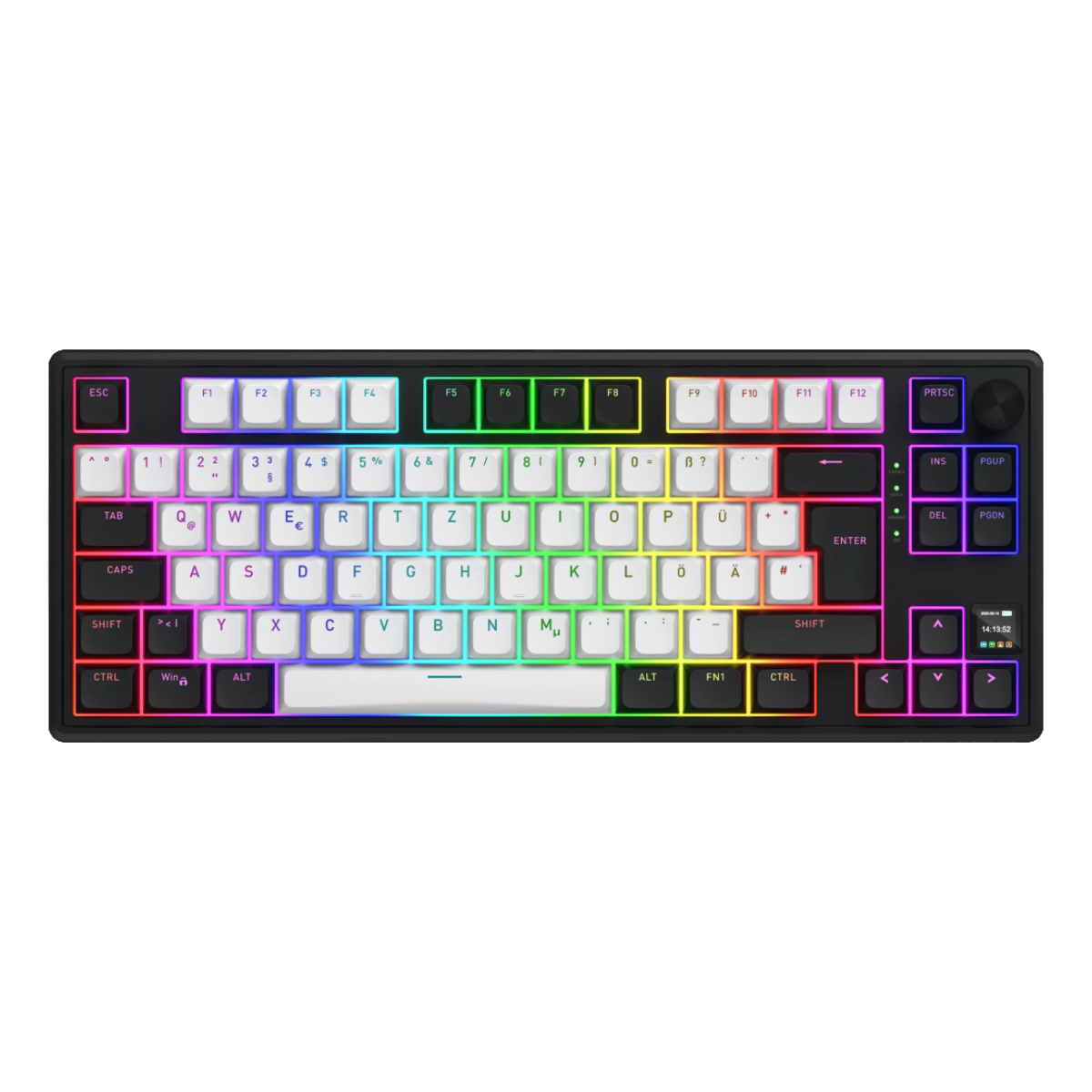 Беспроводная клавиатура HATOR Skyfall 80 MAG Ultima 8K, Black - xstore.md photo