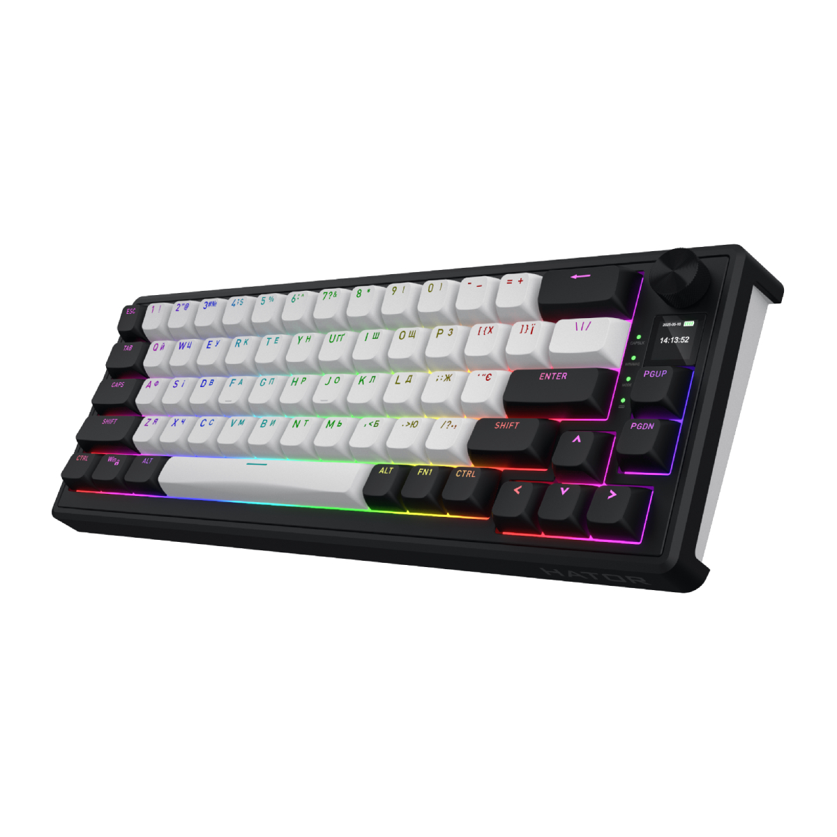 Tastatură fără fir HATOR Skyfall MAG Ultima 8K 65, Black - xstore.md photo 2