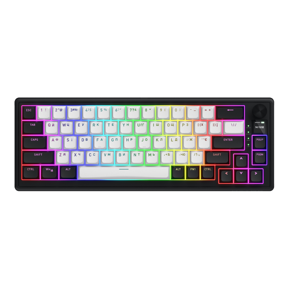 Tastatură fără fir HATOR Skyfall MAG Ultima 8K 65, Black - xstore.md photo