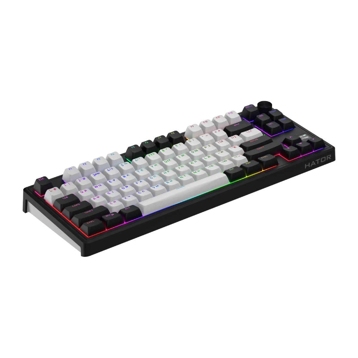 Беспроводная клавиатура HATOR Skyfall 80 MAG Ultima 8K, Black - xstore.md photo 0