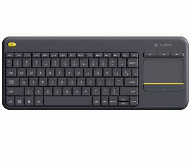 Tastatură fără fir Logitech K400 Plus, Black - xstore.md