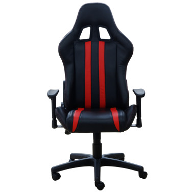 Scaun Gaming SPACER TRINITY, Black-Red - xstore.md