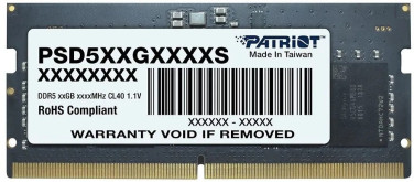 Memorie RAM Patriot Signature Line, PSD58G480041S - xstore.md