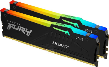 Оперативная память Kingston FURY Beast RGB, KF556C36BBEAK2-64 - xstore.md