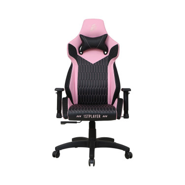 Игровое кресло 1STPLAYER WIN101, Black/Pink - xstore.md