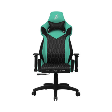 Игровое кресло 1STPLAYER WIN101, Black/Tiffany Blue - xstore.md