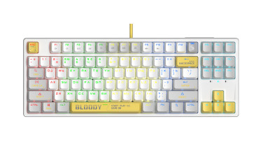 Tastatură Bloody S87 Energy, White - xstore.md